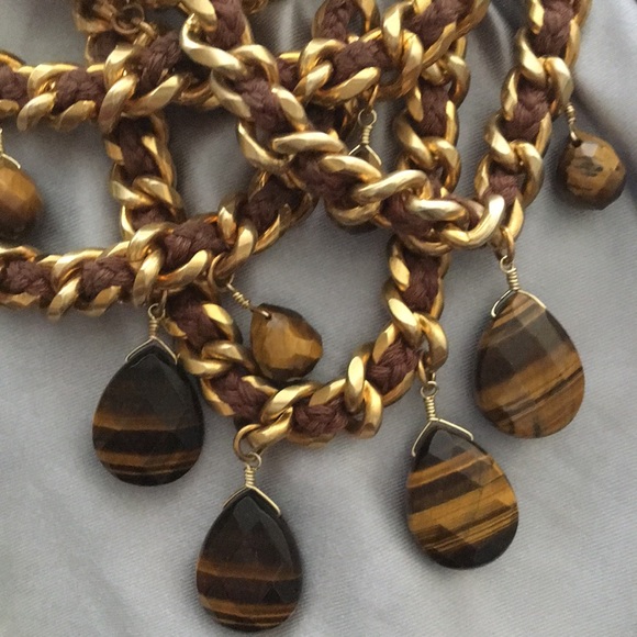Chan Luu Tigers Eye Necklace Authentic NO LOWOFFER - Picture 2 of 7